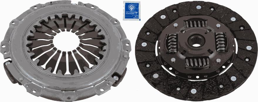 SACHS 3000 951 695 - Комплект сцепления parts5.com