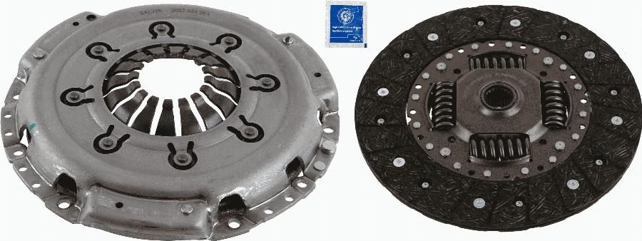 SACHS 3000 951 665 - Комплект сцепления parts5.com