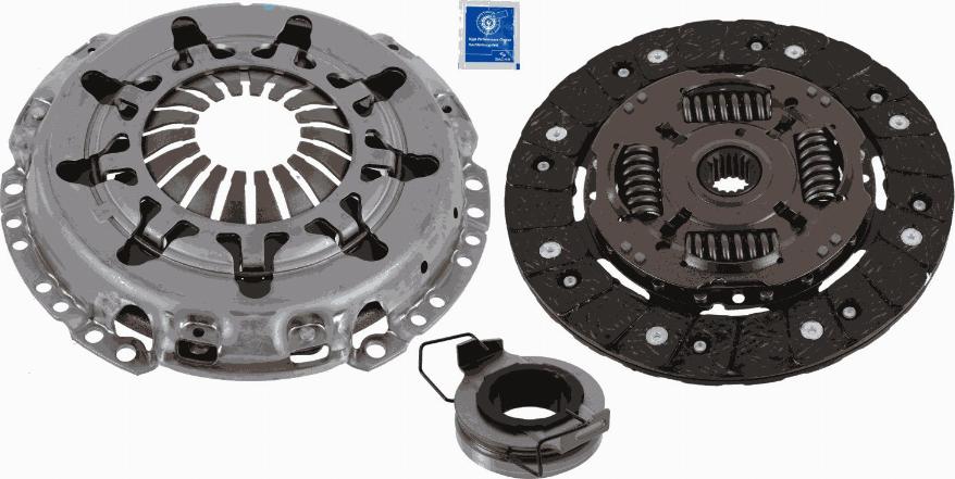 SACHS 3000 951 660 - Комплект сцепления parts5.com