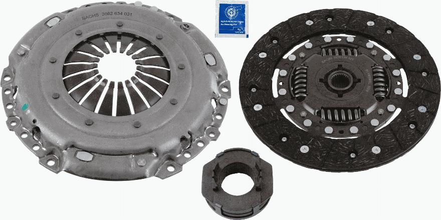 SACHS 3000 951 605 - Комплект сцепления parts5.com