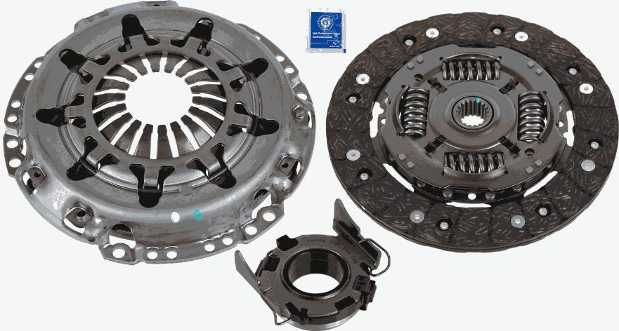 SACHS 3000 951 602 - Комплект сцепления parts5.com