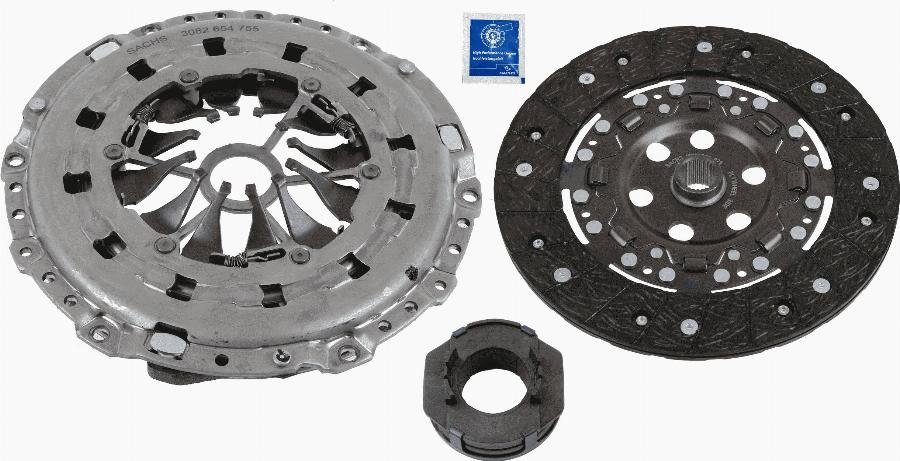 SACHS 3000 951 614 - Комплект сцепления parts5.com