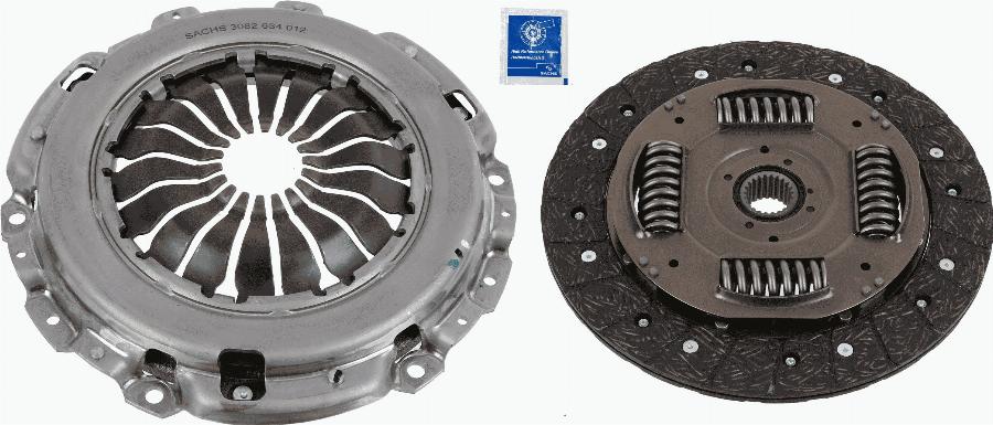 SACHS 3000 951 612 - Комплект сцепления parts5.com