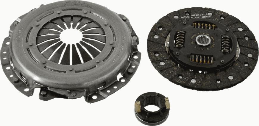 SACHS 3000 951 098 - Комплект сцепления parts5.com