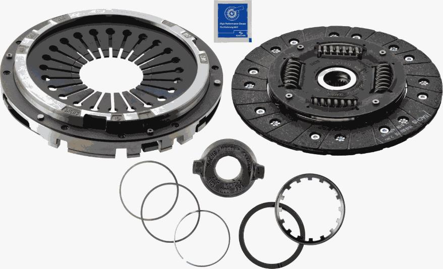 SACHS 3000 951 016 - Комплект сцепления parts5.com