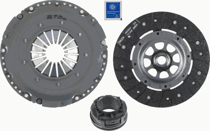 SACHS 3000 951 034 - Комплект сцепления parts5.com