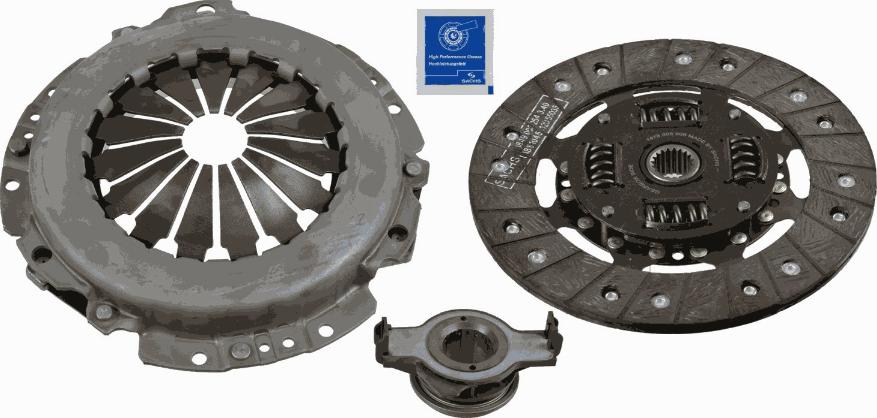 SACHS 3000 951 072 - Комплект сцепления parts5.com