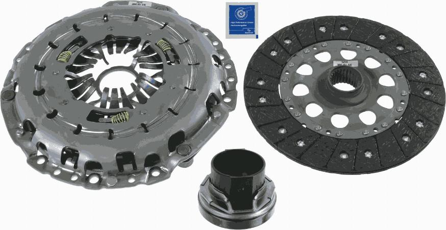 SACHS 3 000 951 845 - Комплект сцепления parts5.com