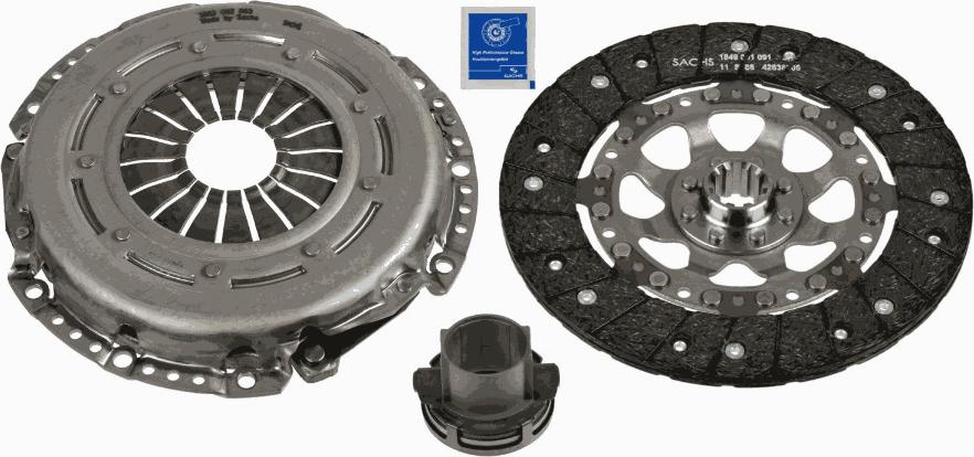 SACHS 3000 970 093 - Комплект сцепления parts5.com