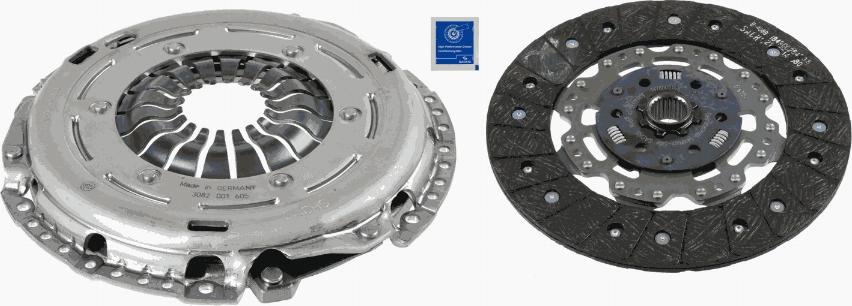 SACHS 3000 970 047 - Комплект сцепления parts5.com