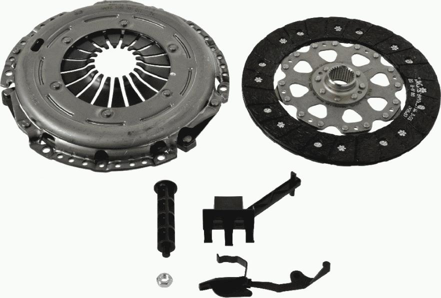 SACHS 3 000 970 019 - Комплект сцепления parts5.com