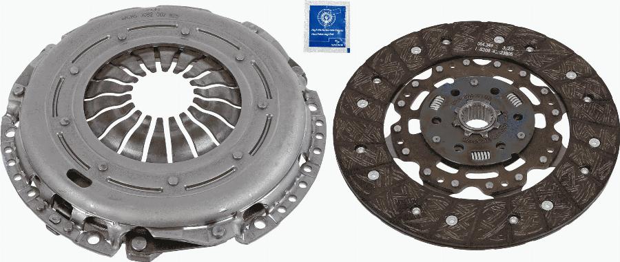 SACHS 3000 970 148 - Комплект сцепления parts5.com