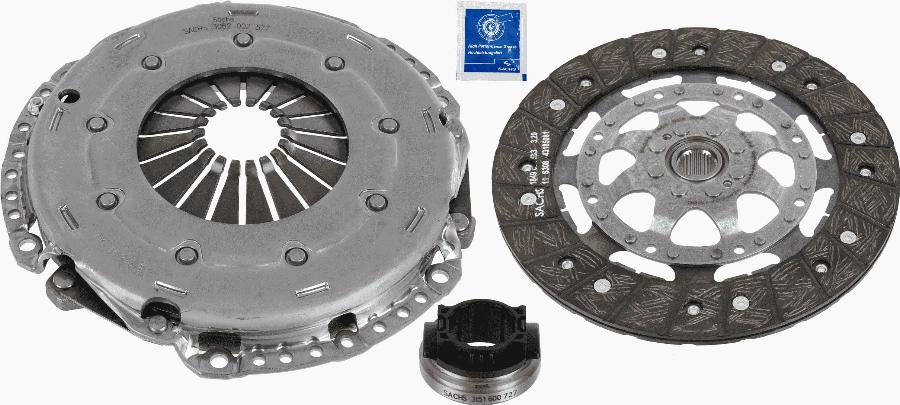 SACHS 3000 970 147 - Комплект сцепления parts5.com