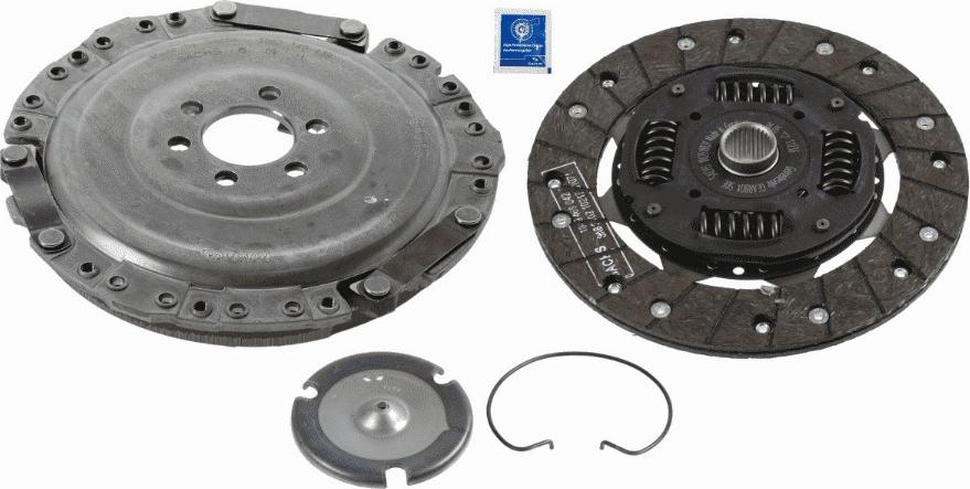 SACHS 3 000 605 001 - Комплект сцепления parts5.com