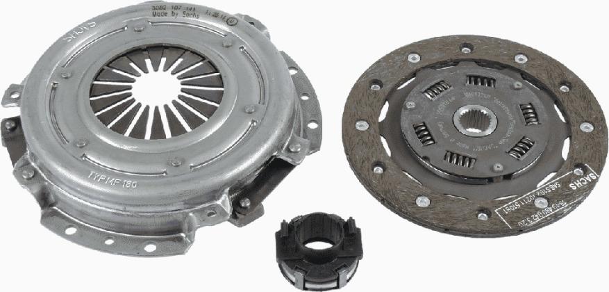 SACHS 3 000 168 101 - Комплект сцепления parts5.com