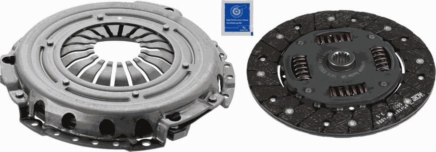 SACHS 3 000 836 101 - Комплект сцепления parts5.com