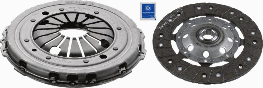 SACHS 3 000 829 101 - Комплект сцепления parts5.com