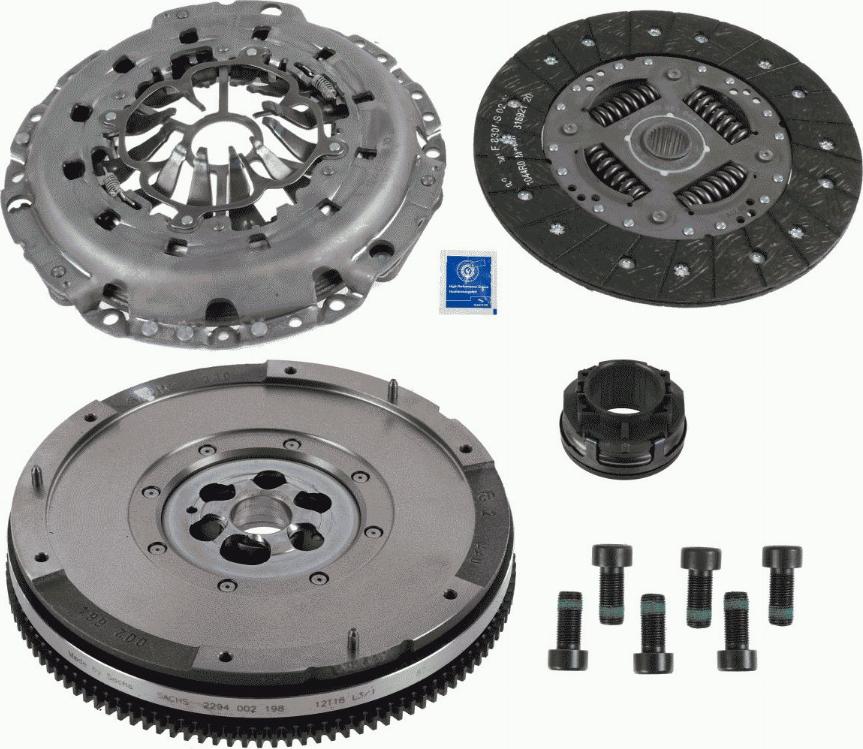 SACHS 2290 601 093 - Комплект сцепления parts5.com