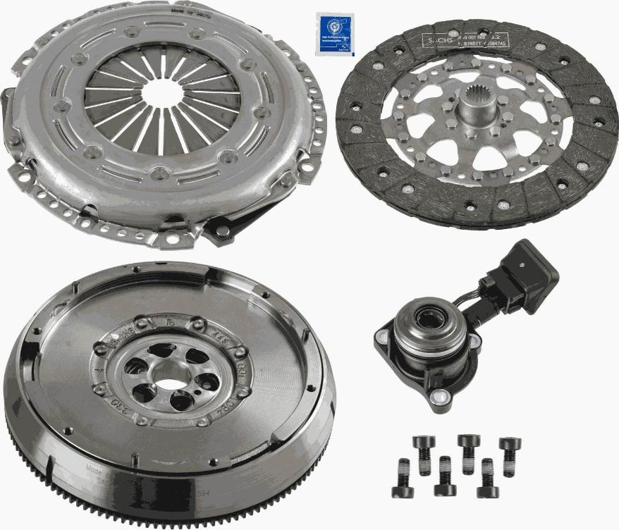 SACHS 2290 601 164 - Комплект сцепления parts5.com