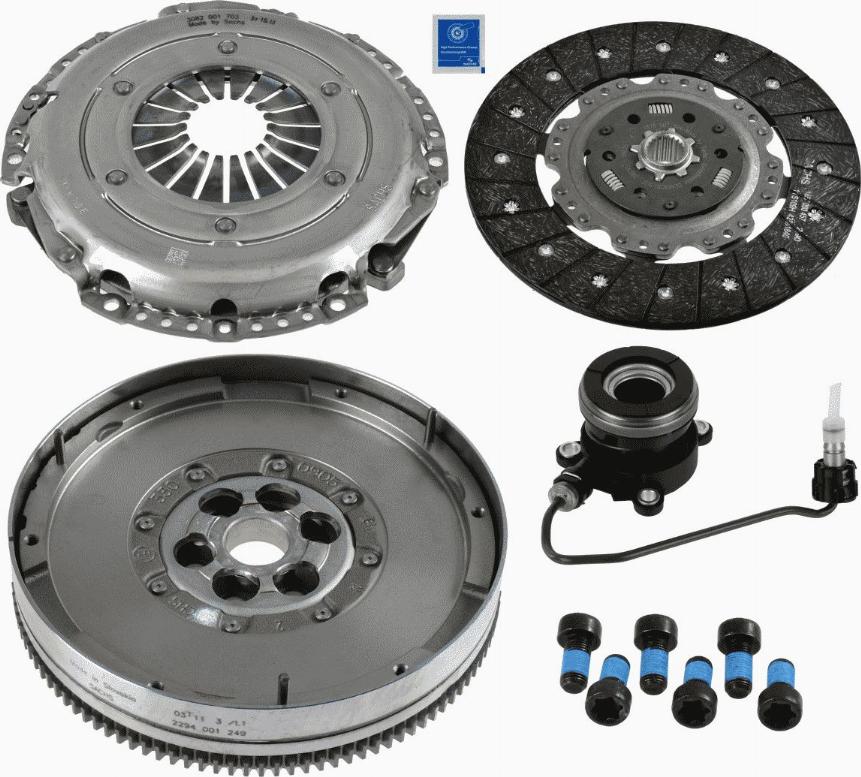 SACHS 2290 601 115 - Комплект сцепления parts5.com