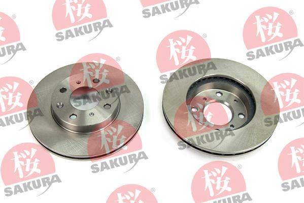 SAKURA 604-40-6650 - Тормозной диск parts5.com