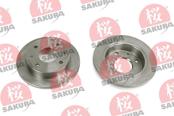 SAKURA 604-05-4650 - Тормозной диск parts5.com