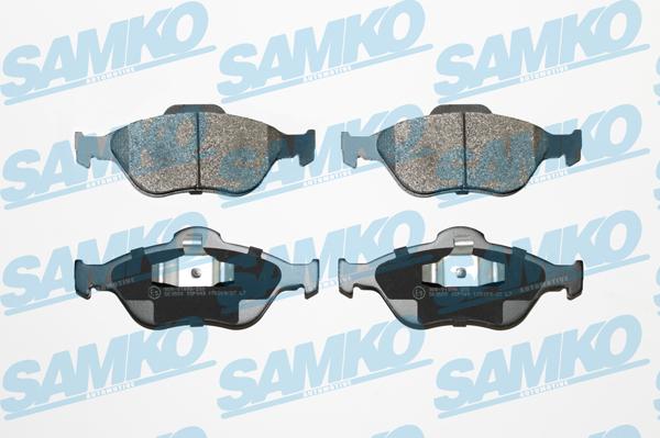 Samko 5SP949 - Тормозные колодки, дисковые, комплект parts5.com