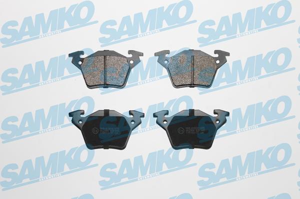 Samko 5SP948 - Тормозные колодки, дисковые, комплект parts5.com