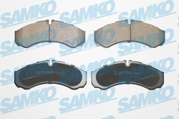 Samko 5SP955 - Тормозные колодки, дисковые, комплект parts5.com