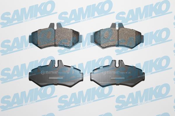 Samko 5SP956 - Тормозные колодки, дисковые, комплект parts5.com