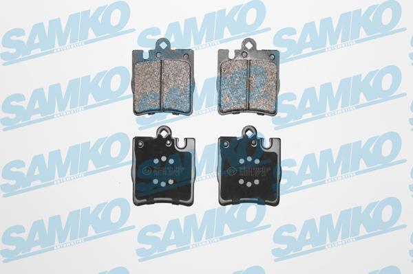 Samko 5SP957 - Тормозные колодки, дисковые, комплект parts5.com