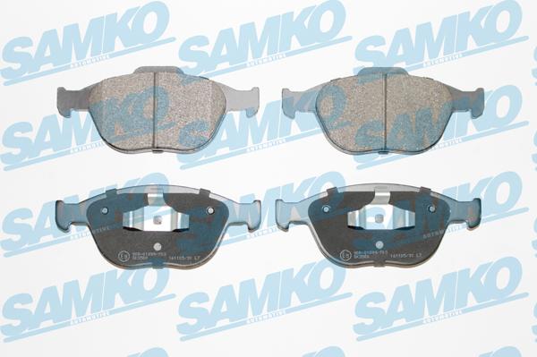 Samko 5SP913 - Тормозные колодки, дисковые, комплект parts5.com