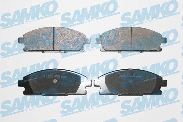 Samko 5SP935 - Тормозные колодки, дисковые, комплект parts5.com