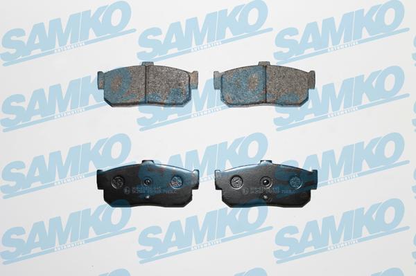 Samko 5SP929 - Тормозные колодки, дисковые, комплект parts5.com