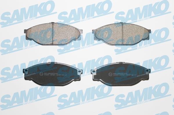 Samko 5SP927 - Тормозные колодки, дисковые, комплект parts5.com