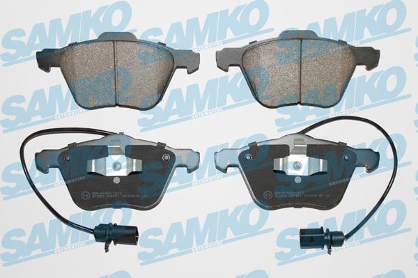Samko 5SP971 - Тормозные колодки, дисковые, комплект parts5.com