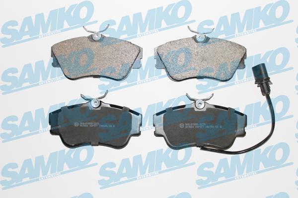 Samko 5SP977 - Тормозные колодки, дисковые, комплект parts5.com