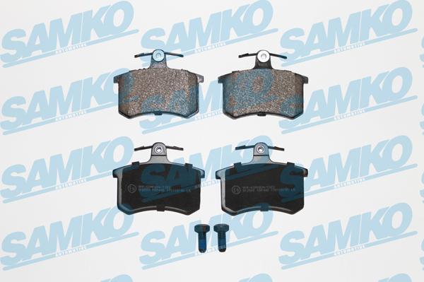 Samko 5SP440 - Тормозные колодки, дисковые, комплект parts5.com
