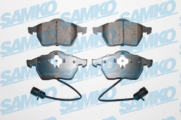 Samko 5SP453 - Тормозные колодки, дисковые, комплект parts5.com