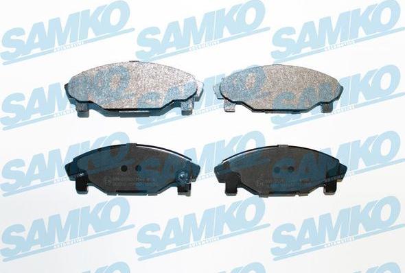 Samko 5SP457 - Тормозные колодки, дисковые, комплект parts5.com