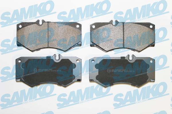 Samko 5SP408 - Тормозные колодки, дисковые, комплект parts5.com