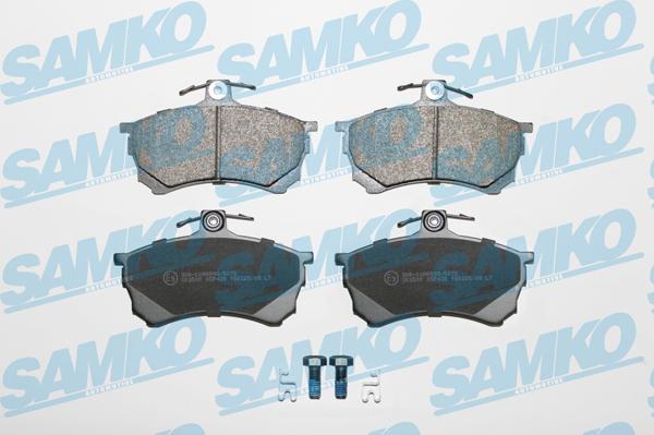 Samko 5SP420 - Тормозные колодки, дисковые, комплект parts5.com