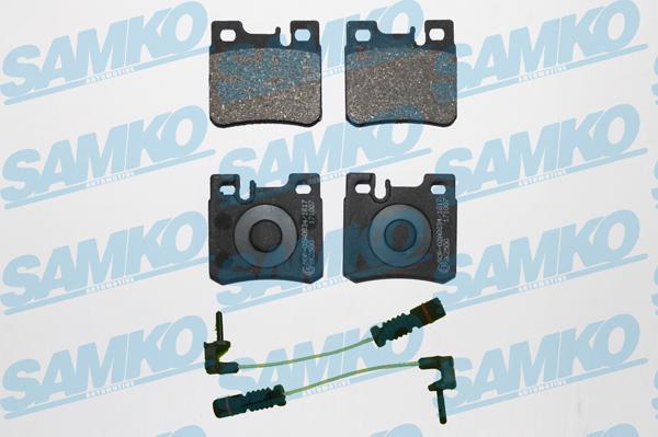 Samko 5SP428A - Тормозные колодки, дисковые, комплект parts5.com