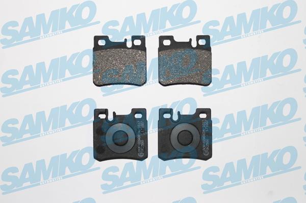 Samko 5SP428 - Тормозные колодки, дисковые, комплект parts5.com