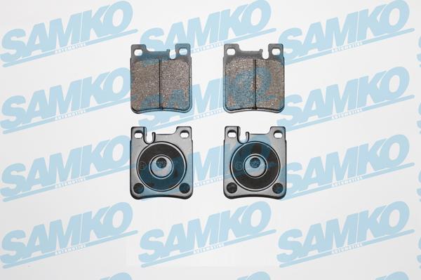 Samko 5SP477 - Тормозные колодки, дисковые, комплект parts5.com