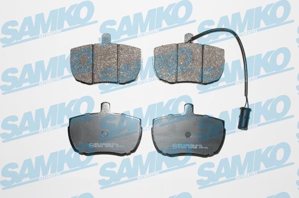 Samko 5SP590 - Тормозные колодки, дисковые, комплект parts5.com
