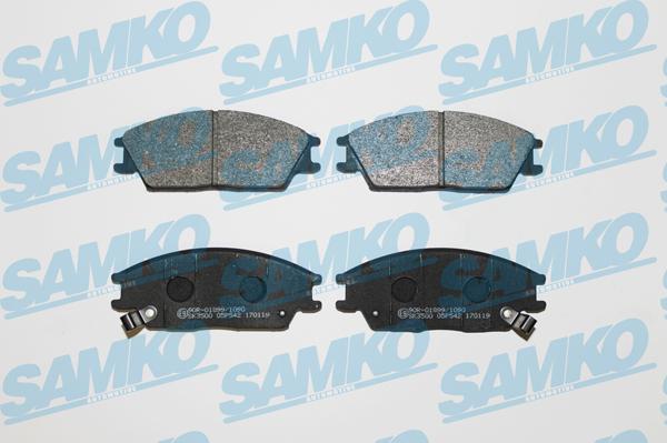 Samko 5SP542 - Тормозные колодки, дисковые, комплект parts5.com