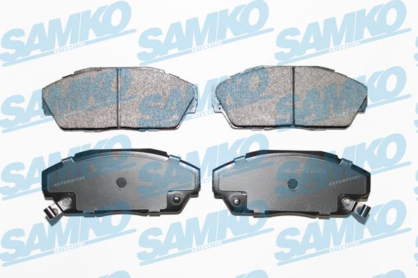 Samko 5SP555 - Тормозные колодки, дисковые, комплект parts5.com