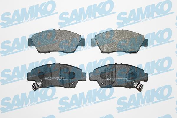 Samko 5SP564 - Тормозные колодки, дисковые, комплект parts5.com