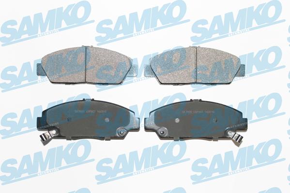 Samko 5SP567 - Тормозные колодки, дисковые, комплект parts5.com